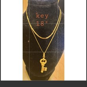 18K REAL SAUDI GOLD NECKLACE.